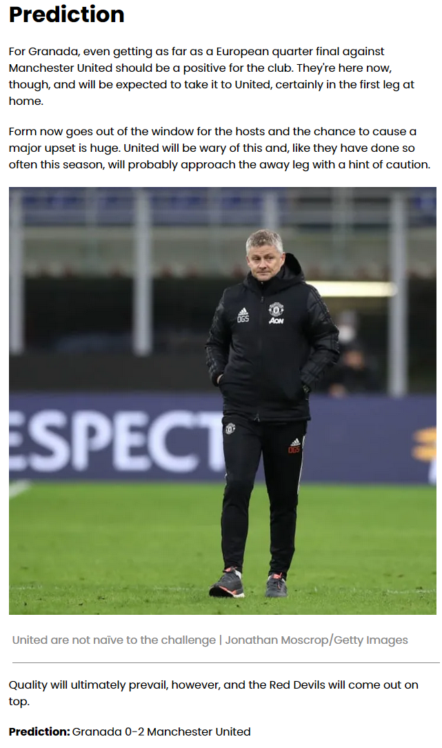 Dự đoán Granada vs MU (2h 9/4) bởi chuyên gia Mitchell Wilks - Ảnh 1