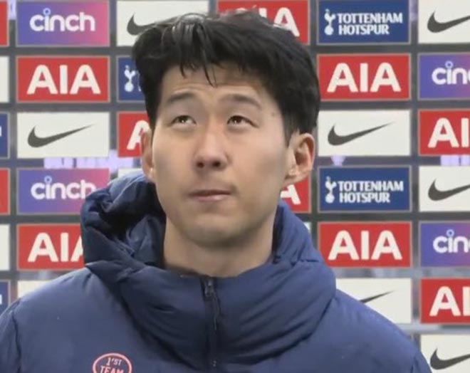 Son Heung-min lại 'kh&oacute;c', l&ecirc;n tiếng xin lỗi c&aacute;c CĐV Tottenham - Ảnh 1