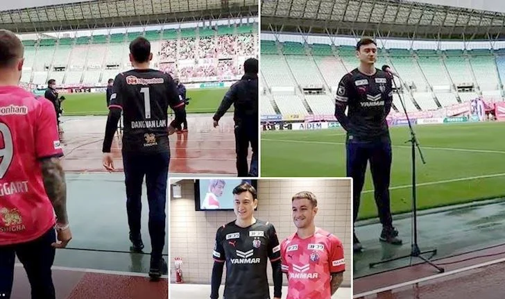 Đặng Văn L&acirc;m n&oacute;i g&igrave; trong ng&agrave;y ra mắt Cerezo Osaka? - Ảnh 1