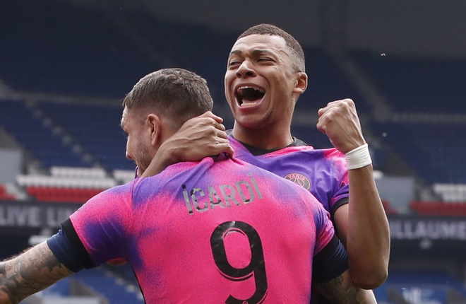 Haaland v&agrave; Mbappe c&ugrave;ng lập c&uacute; đ&uacute;p - Ảnh 1