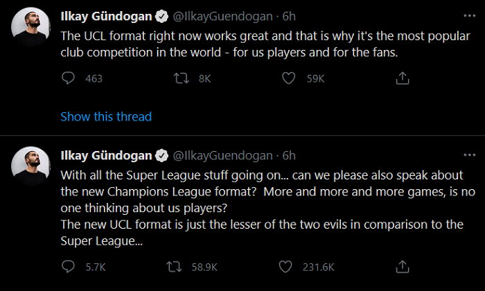 &lsquo;Thể thức mới của Champions League tệ kh&ocirc;ng k&eacute;m Super League&rsquo; - Ảnh 1