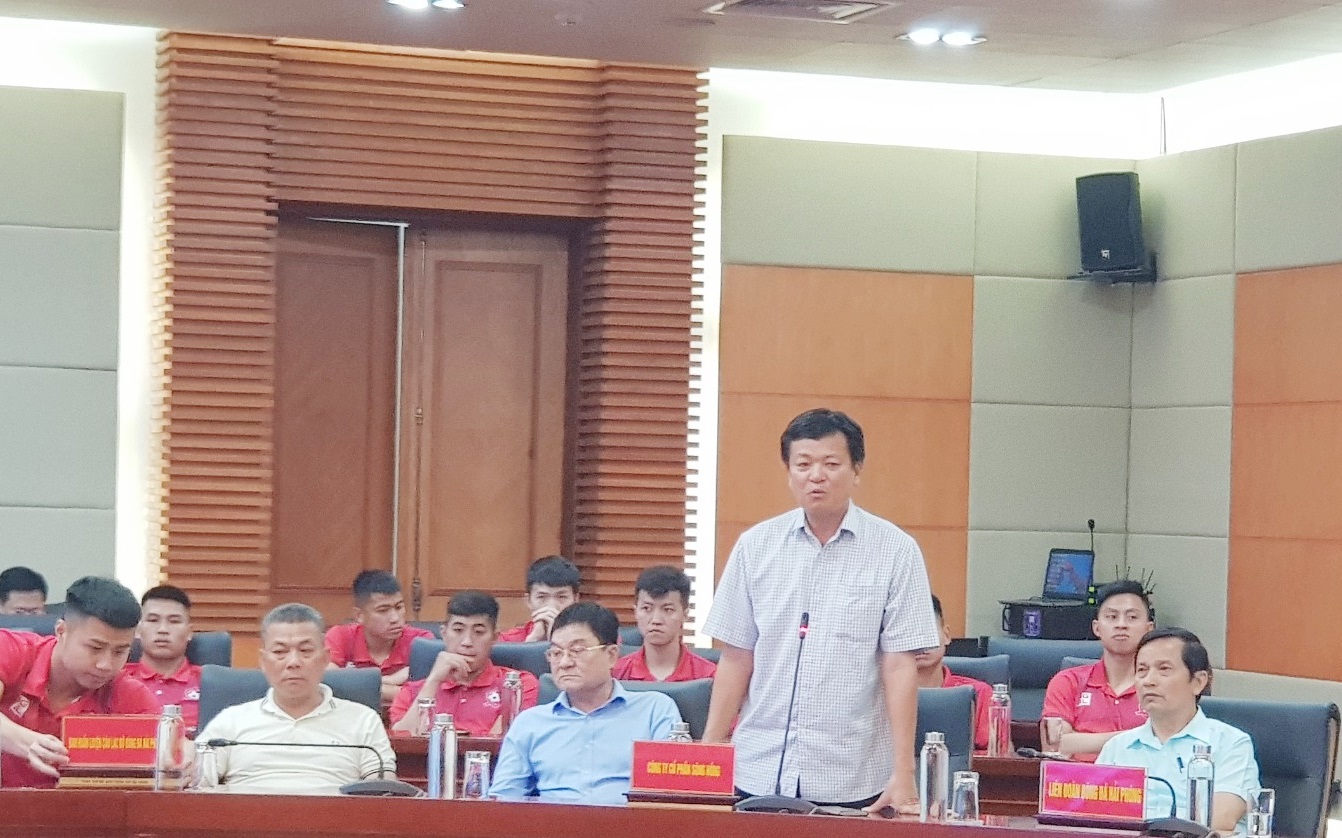 CLB Hải Ph&ograve;ng được đầu tư 50 tỷ mỗi m&ugrave;a dưới thời chủ tịch mới - Ảnh 1