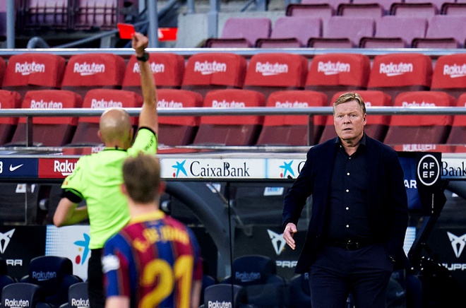 Barcelona kh&ocirc;ng 'cứu' được HLV Koeman ở đại chiến Atletico Madrid - Ảnh 1