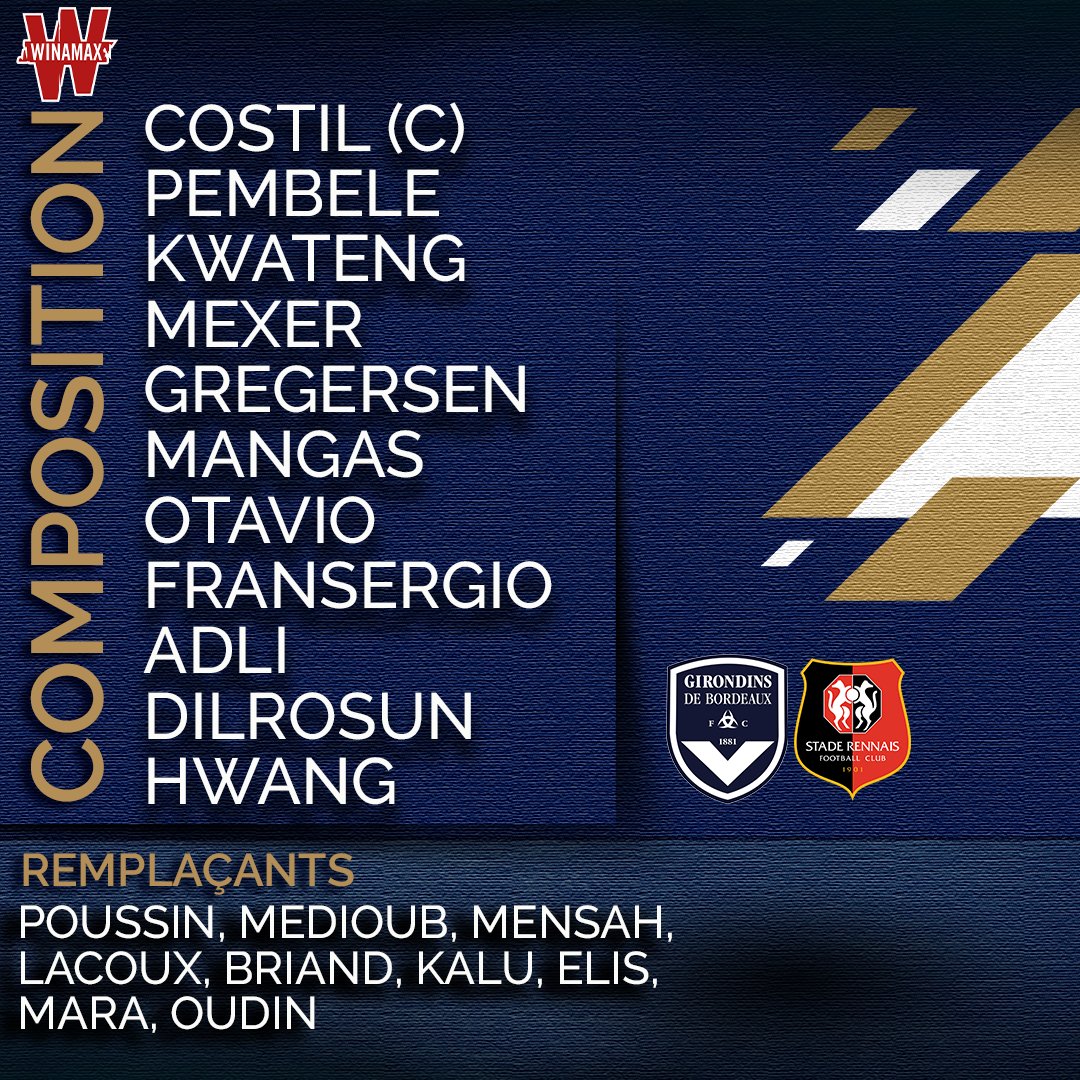 Đội hình ra sân chính thức Bordeaux vs Rennes, 18h00 ngày 26/9 (cập nhật) - Ảnh 1
