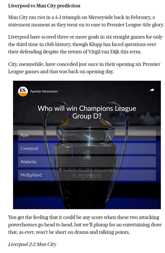 Dự đoán Liverpool vs Man City (22h30 3/10) bởi chuyên gia George Flood - Ảnh 1