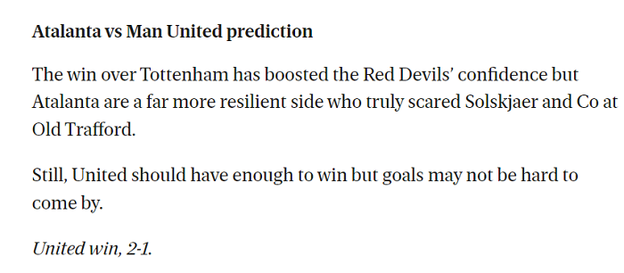 Marc Mayo dự đoán Atalanta vs MU, 3h ngày 3/11 - Ảnh 1