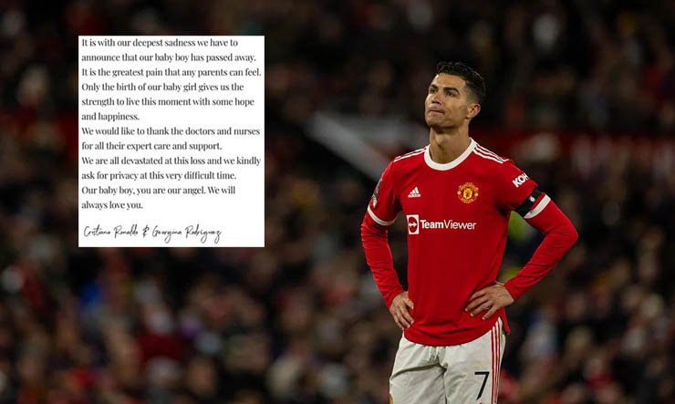 Ronaldo đau buồn b&aacute;o tin con trai sơ sinh đ&atilde; qua đời - Ảnh 1