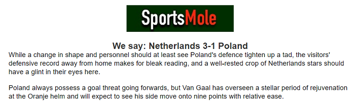 Dự đoán Hà Lan vs Ba Lan (1h45 12/6) bởi chuyên gia Ben Knapton - Ảnh 1