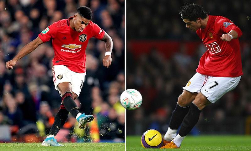 Người cũ : &ldquo;Rashford đừng cố sao ch&eacute;p Ronaldo&rdquo; - Ảnh 1