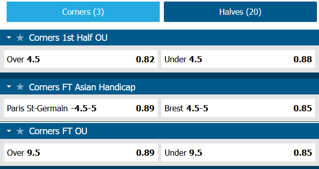 Soi kèo phạt góc PSG vs Brest, 22h ngày 10/9 - Ảnh 1