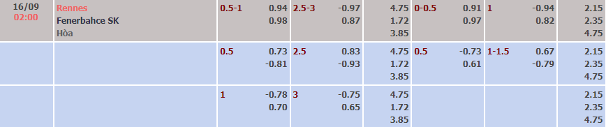 Soi kèo, dự đoán Macao Rennes vs Fenerbahce, 2h ngày 16/9 - Ảnh 4