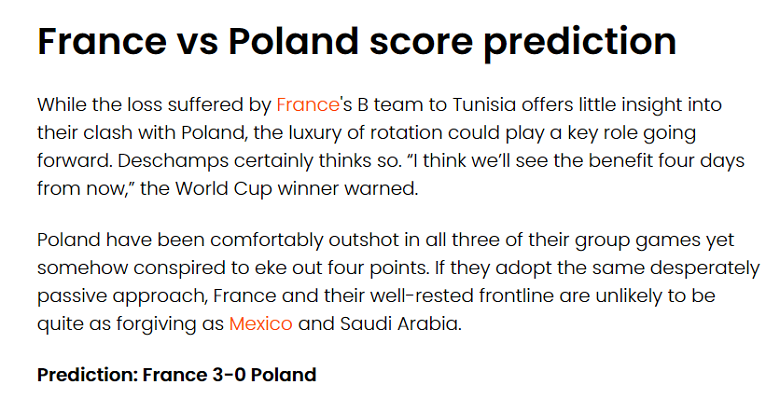 Grey Whitebloom dự đoán Pháp vs Ba Lan, 22h ngày 4/12 - Ảnh 1