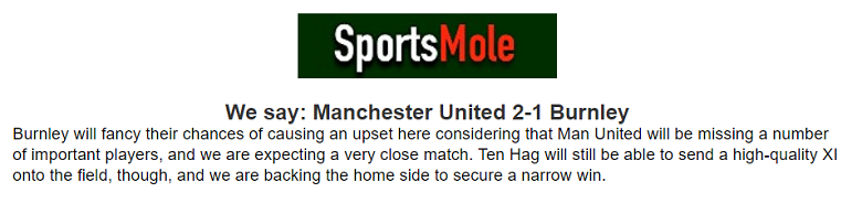 Matt Law dự đoán MU vs Burnley, 3h ngày 22/12 - Ảnh 1