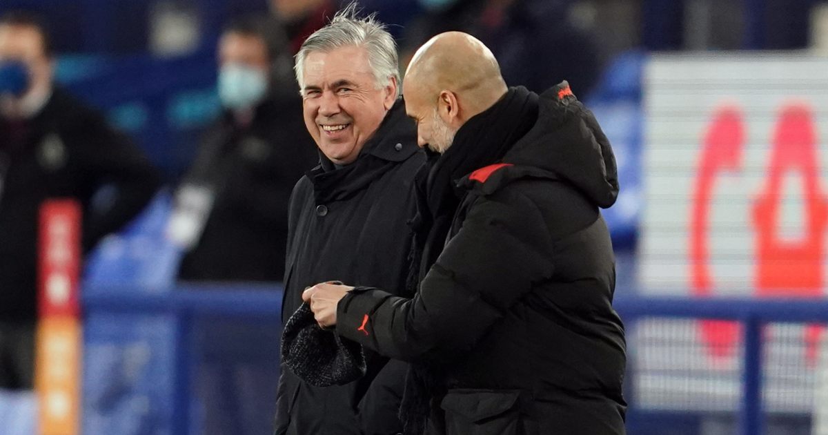 HLV Ancelotti l&ecirc;n tiếng tr&ugrave; ẻo Pep Guardiola bị sa thải - Ảnh 2