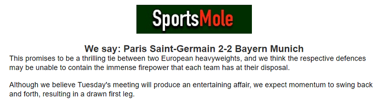 Ben Sully dự đoán PSG vs Bayern Munich, 3h ngày 15/2 - Ảnh 1