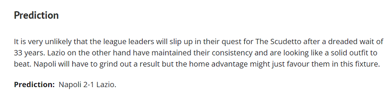 Subham Mukherjee dự đoán Napoli vs Lazio, 2h45 ngày 4/3 - Ảnh 1