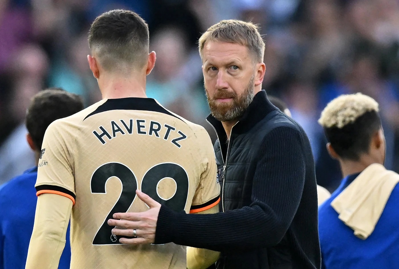 Kai Havertz b&agrave;y tỏ th&aacute;i độ của c&aacute;c cầu thủ d&agrave;nh cho HLV Potter - Ảnh 1