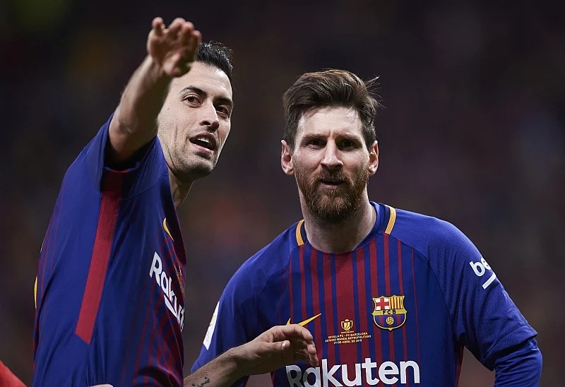 Messi gửi lời tri &acirc;n đầy x&uacute;c động với người bạn th&acirc;n Busquets - Ảnh 3
