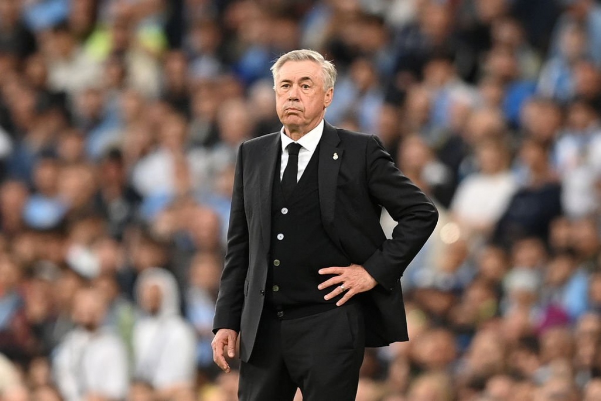 Ancelotti l&agrave;m r&otilde; tương lai sau thảm bại trước Man City - Ảnh 1