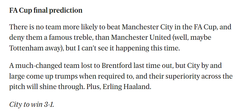 Chuyên gia dự đoán kết quả Man City vs MU, 21h00 ngày 3/6 - Ảnh 1