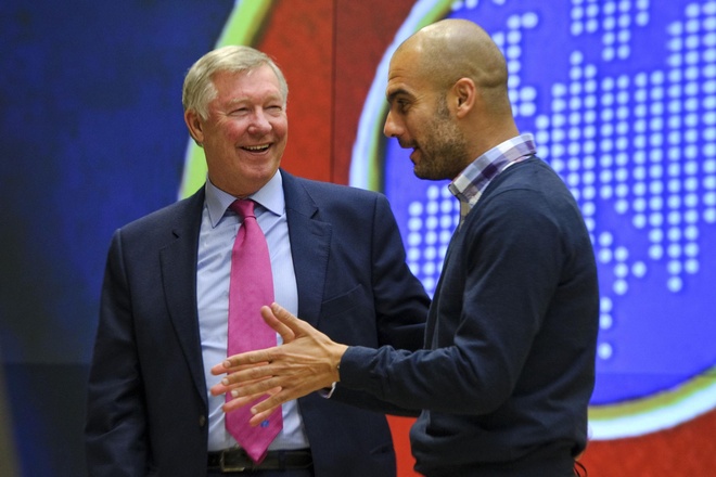Chinh phục c&uacute; ăn 3 với Man City, Pep gửi th&ocirc;ng điệp tới Sir Alex - Ảnh 2