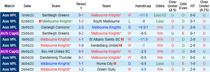 Nhận định, soi kèo Melbourne Knights vs Yarraville, 16h30 ngày 13/6 - Ảnh 1