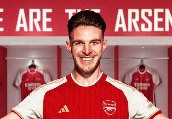 Declan Rice ch&iacute;nh thức gia nhập Arsenal với mức gi&aacute; kỷ lục - Ảnh 1
