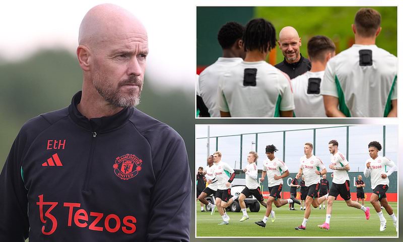 6 điểm nhấn ở buổi tập đầu ti&ecirc;n của M.U: T&acirc;n binh ra mắt, trụ cột trở lại - Ảnh 5