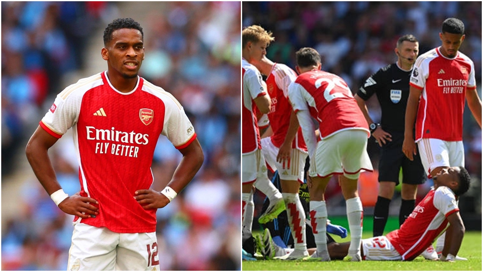 Đang đ&aacute; bay, t&acirc;n binh d&iacute;nh chấn thương khiến Arteta 