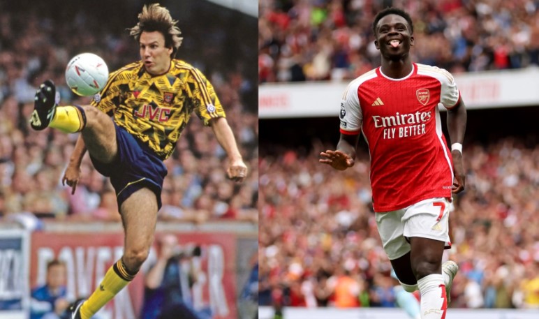 Kỷ lục kh&oacute; tin! Saka đặt 1 ch&acirc;n v&agrave;o ng&ocirc;i đền huyền thoại Arsenal - Ảnh 2