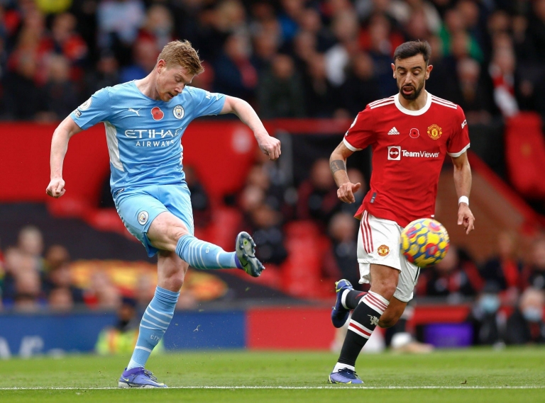 De Bruyne 'ngả mũ' với sao M.U: 