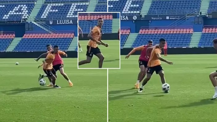 Greenwood g&acirc;y sốt với kỹ năng dứt điểm khiến Antony chịu thua - Ảnh 2