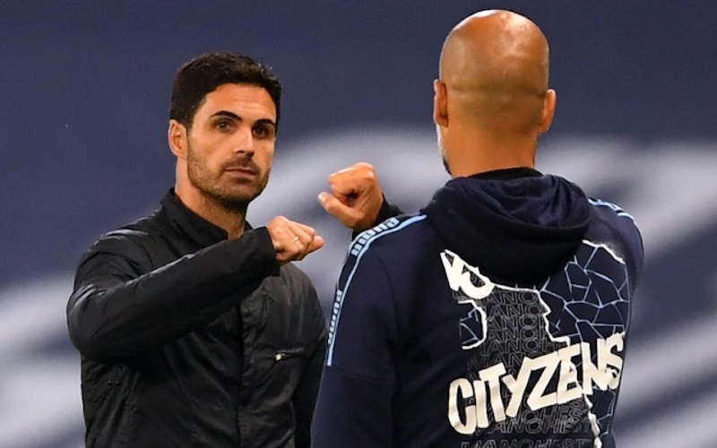 Bị đệ cũ Mikel Arteta &ldquo;sao ch&eacute;p&rdquo; chiến thuật, Pep n&oacute;i thẳng một lời - Ảnh 2