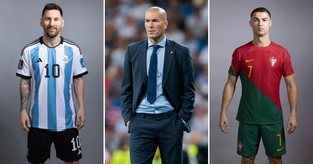 Bỏ qua m&igrave;nh, CR7 chọn huyền thoại Real vĩ đại ngang với Messi - Ảnh 1