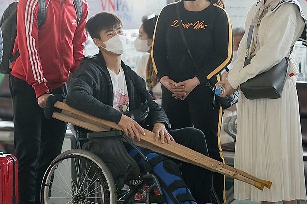 Tuyển thủ Việt Nam bị tai nạn giao th&ocirc;ng - Ảnh 1