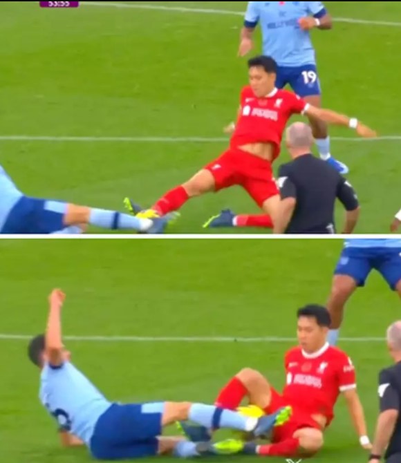 C&ugrave;ng l&agrave; đạp gầm gi&agrave;y, đối thủ kh&ocirc;ng bị sao, MU ăn ngay thẻ đỏ - Ảnh 1