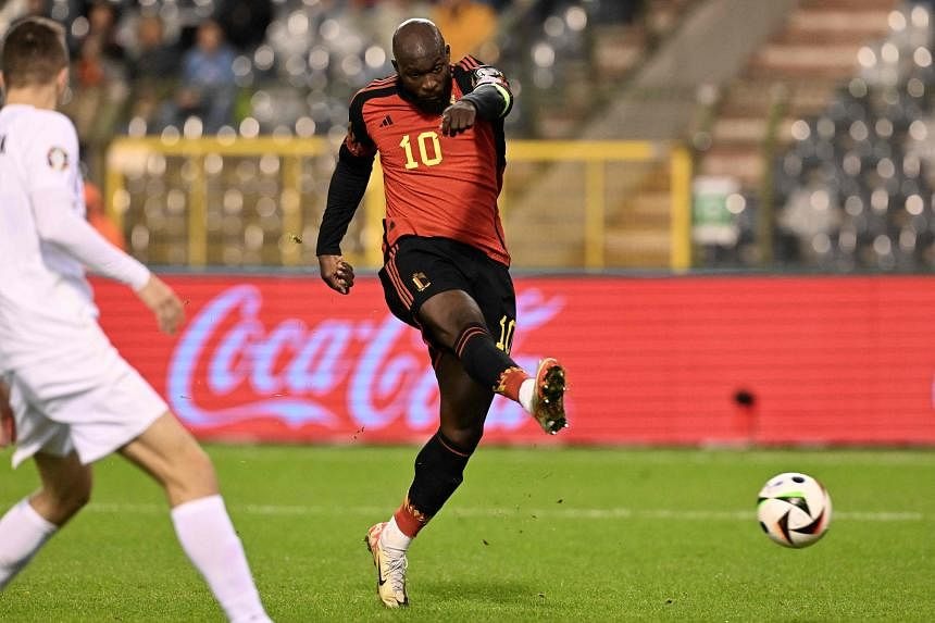 Lukaku lập poker giúp Bỉ thắng Azerbaijan tại vòng loại Euro 2024 - Ảnh 1
