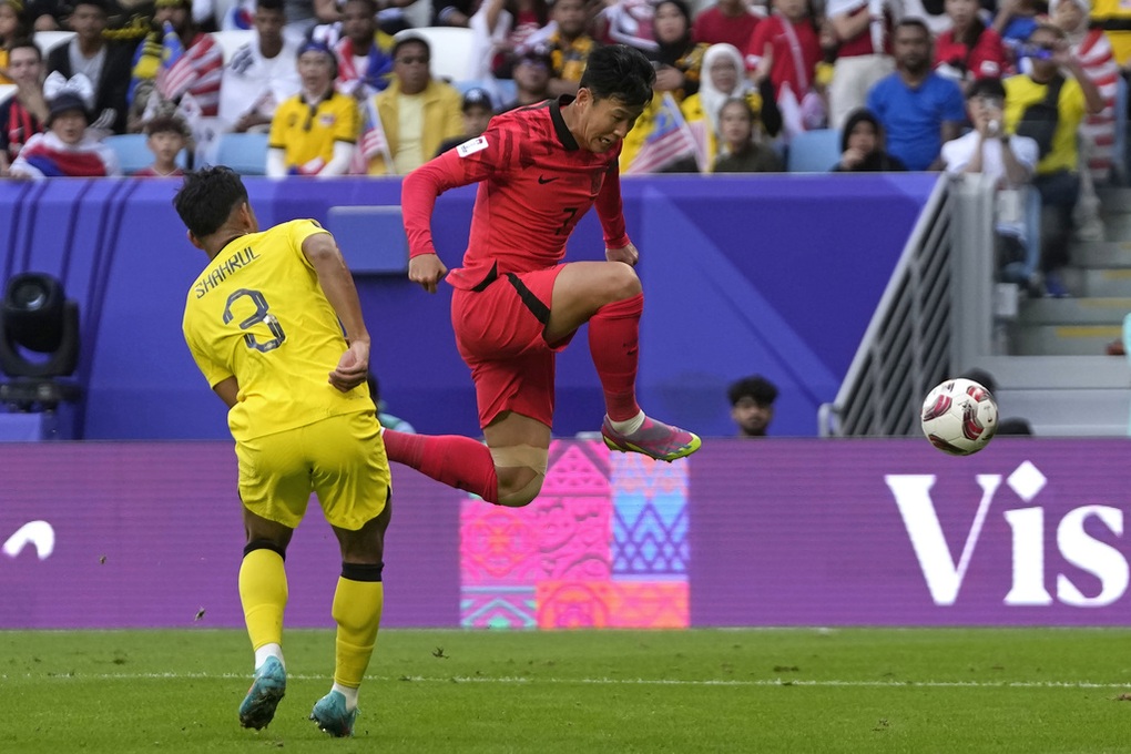 Malaysia chơi quả cảm, xuất sắc cầm h&ograve;a H&agrave;n Quốc ở Asian Cup 2023 - Ảnh 1