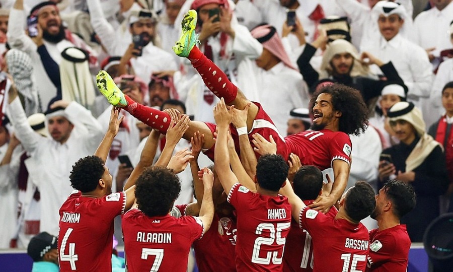 V&ocirc; địch Asian Cup 2023, Qatar tăng 20 bậc tr&ecirc;n bảng xếp hạng FIFA - Ảnh 1