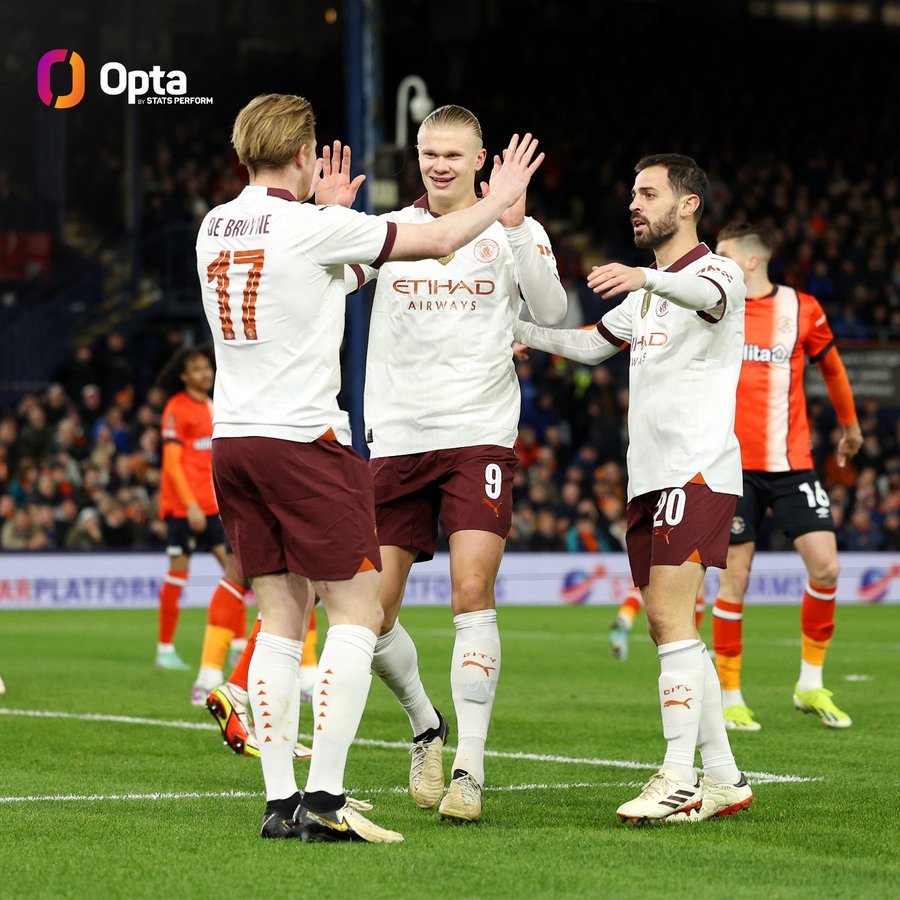 Ghi 5 b&agrave;n cho Man City, Haaland lập n&ecirc;n cột mốc ấn tượng - Ảnh 1