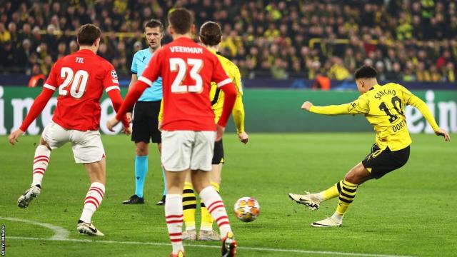 Jadon Sancho nổ s&uacute;ng, Dortmund lọt v&agrave;o tứ kết c&uacute;p C1 ch&acirc;u &Acirc;u - Ảnh 1