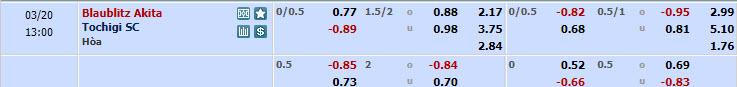 Nhận định, soi kèo Blaublitz Akita với Tochigi, 12h00 ngày 20/03: Rơi điểm - Ảnh 1