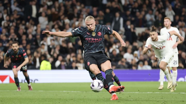 Haaland lập c&uacute; đ&uacute;p, Man City thắng Tottenham v&agrave; tiến gần tới ng&ocirc;i v&ocirc; địch - Ảnh 1