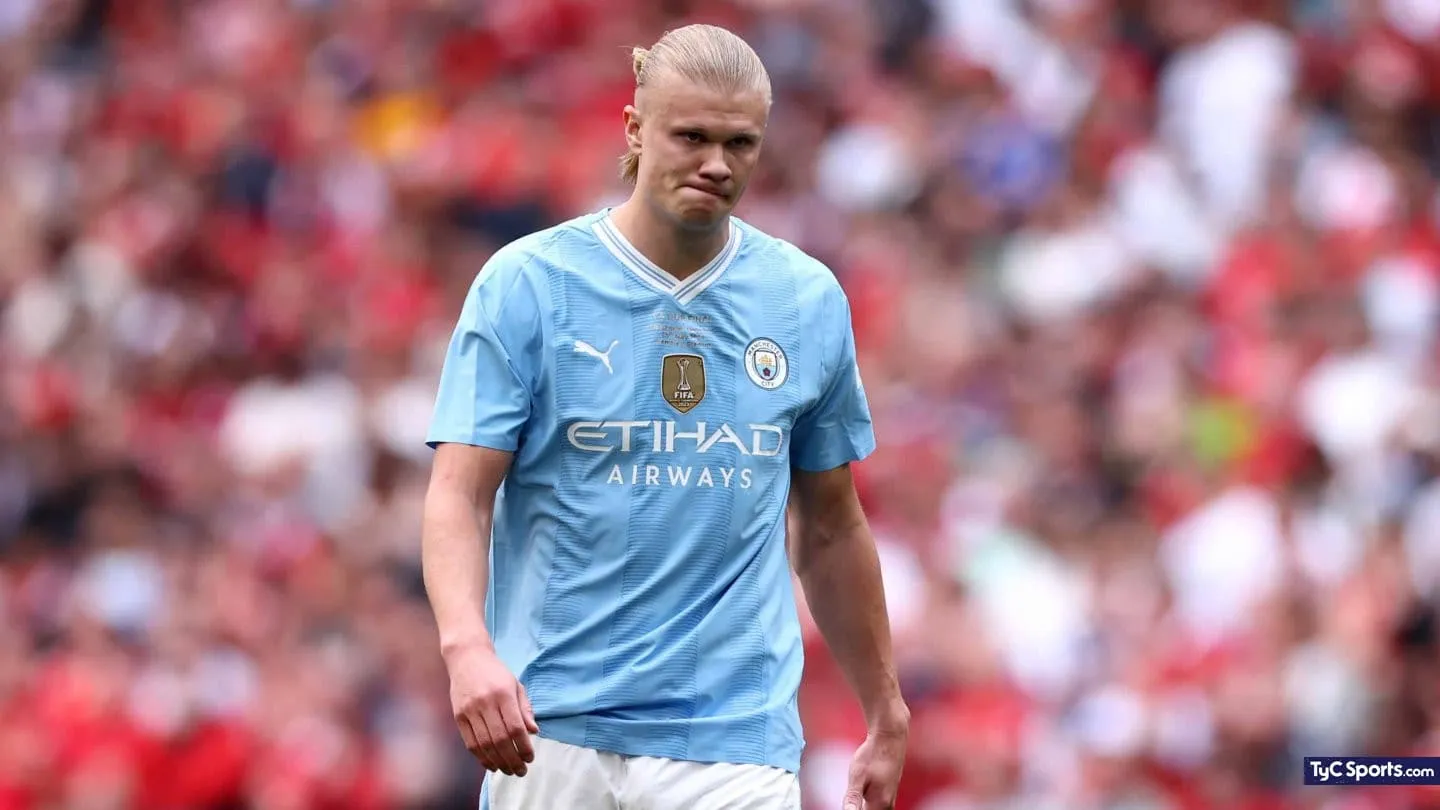 Haaland tịt ng&ograve;i trong cả 6 trận chung kết tại Man City - Ảnh 1