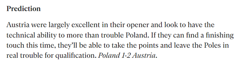 Chuy&ecirc;n gia dự đo&aacute;n Ba Lan vs &Aacute;o, 23h00 ng&agrave;y 21/6 - Ảnh 2