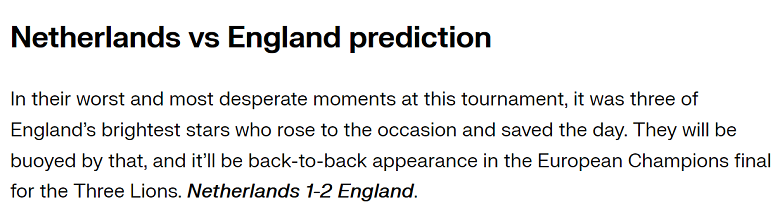 Chuy&ecirc;n gia Tony Ansell dự đo&aacute;n H&agrave; Lan vs Anh, 02h00 ng&agrave;y 11/7 - Ảnh 2