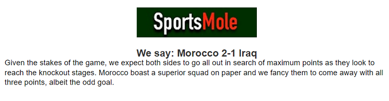 Chuy&ecirc;n gia dự đo&aacute;n U23 Morocco vs U23 Iraq, 22h00 ng&agrave;y 30/7 - Ảnh 1