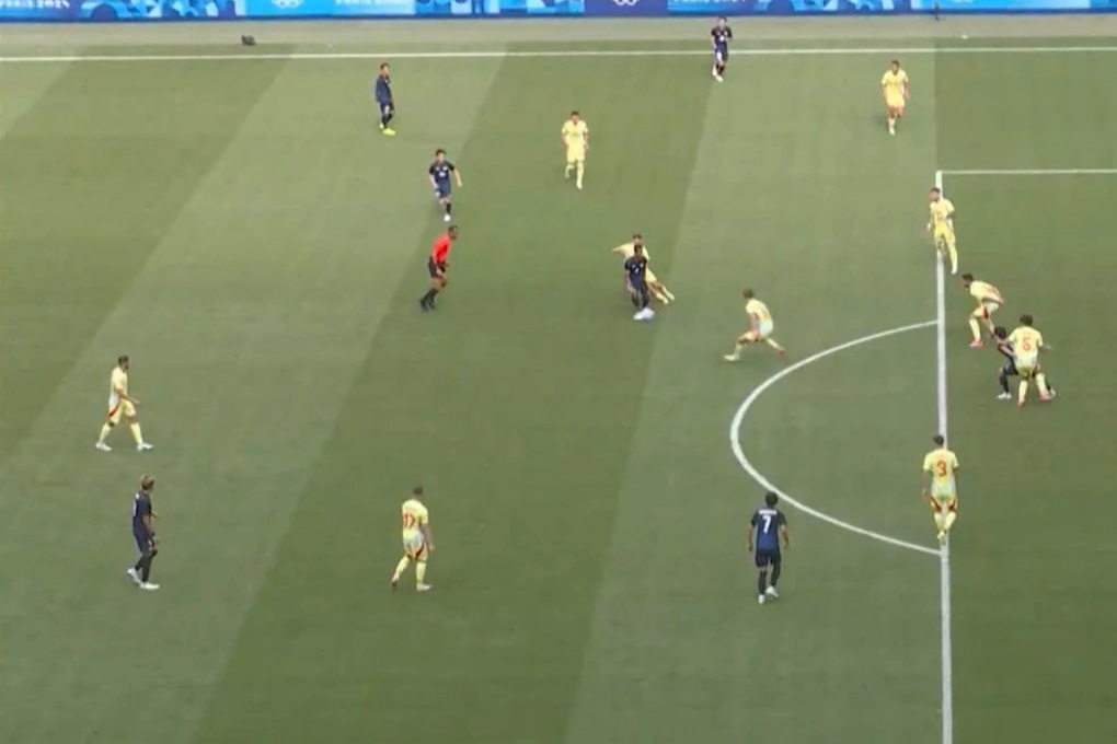 VAR g&acirc;y tranh c&atilde;i, Nhật Bản thất bại trước T&acirc;y Ban Nha ở Olympic 2024 - Ảnh 1