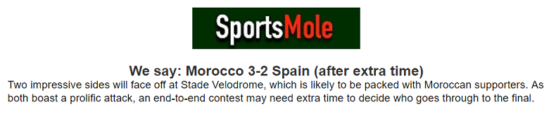 Chuy&ecirc;n gia dự đo&aacute;n U23 Morocco vs U23 T&acirc;y Ban Nha, 23h00 ng&agrave;y 5/8 - Ảnh 1