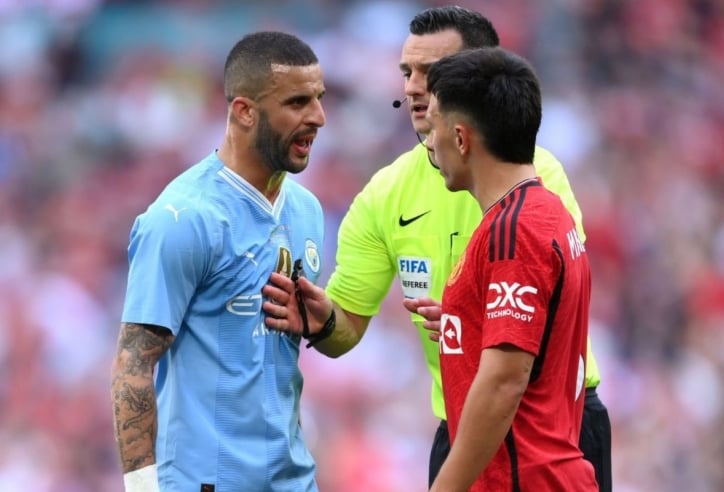 Trận si&ecirc;u c&uacute;p Anh giữa MU vs Man City diễn ra ở đ&acirc;u? K&ecirc;nh n&agrave;o trực tiếp? - Ảnh 1